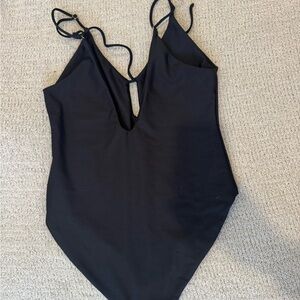 Skatie Black One Piece Swimsuit